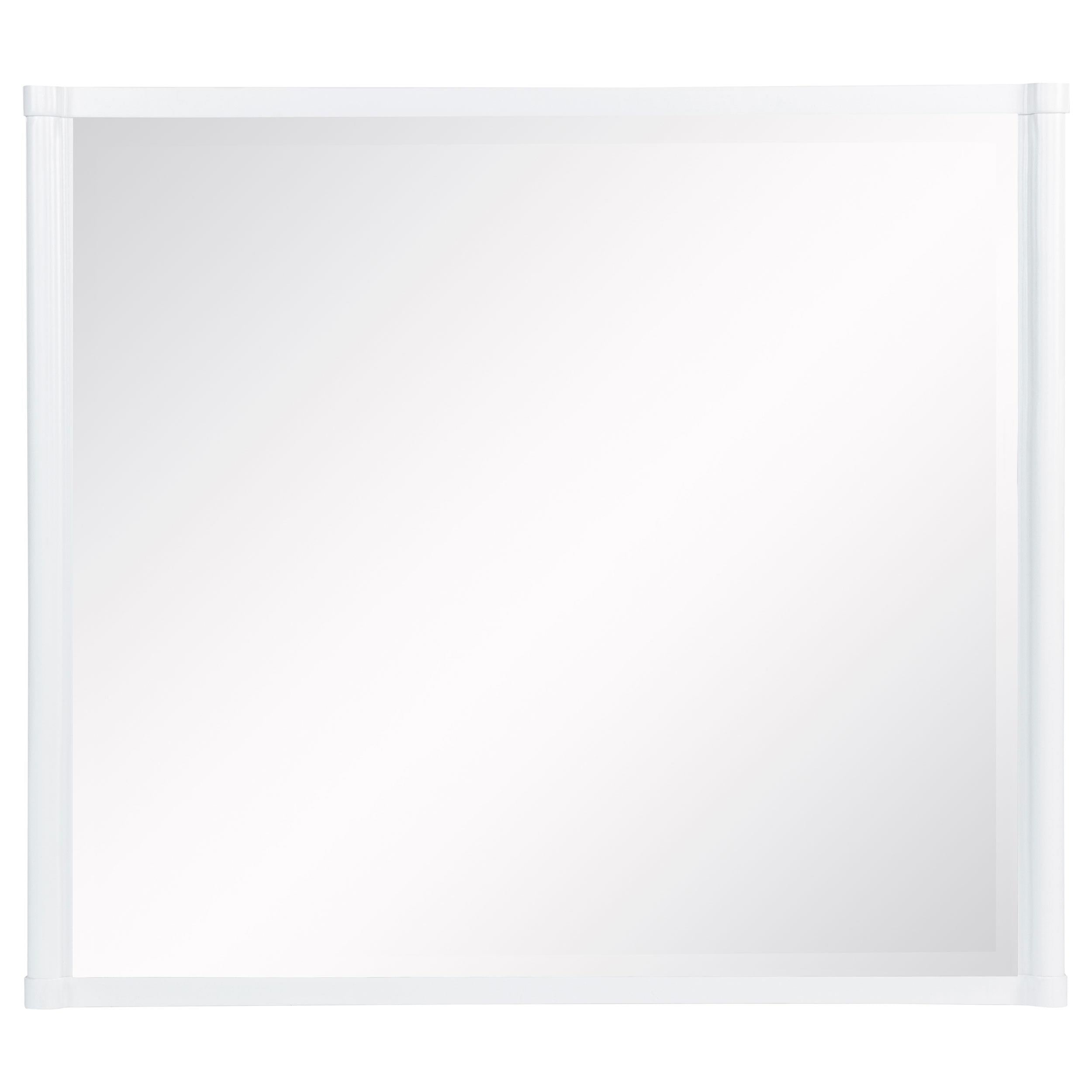 Coaster Furniture Gracemont 225074 Dresser Mirror - White IMAGE 1